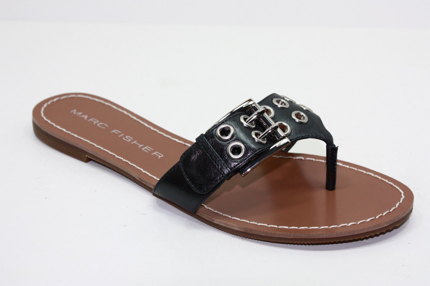 Marc Fisher ABBEY Sandals GRAY Womens Shoes 7.5