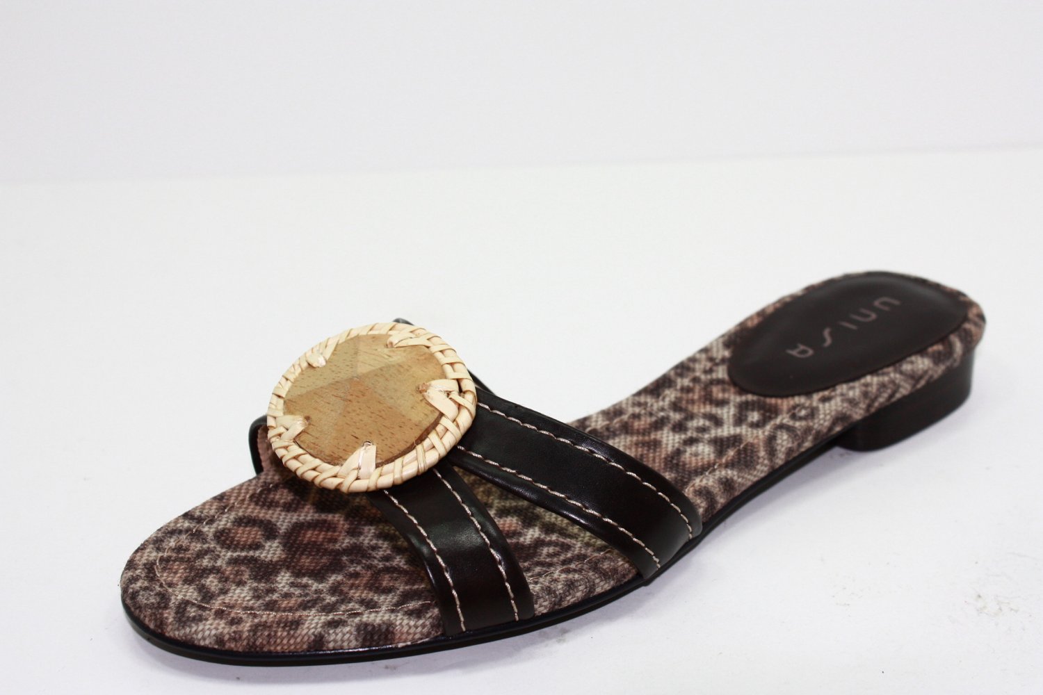 UNISA FISHER UNZAC2 Sandals Brown Womens Shoes 8