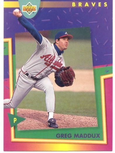 Greg Maddux upper deck # 65