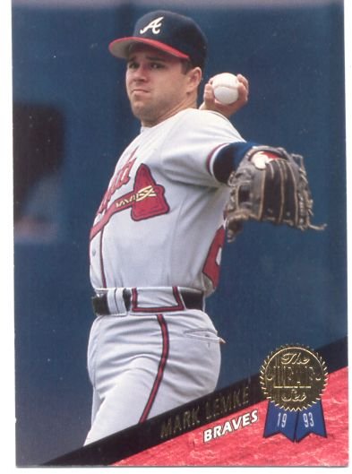 Mark Lemke Leaf # 68 Braves