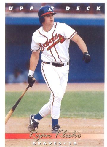 Ryan Klesko Upper Deck # 376 Braves