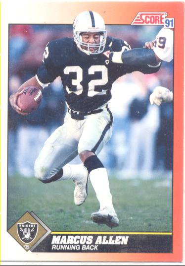 Marcus Allen Score 91 #420