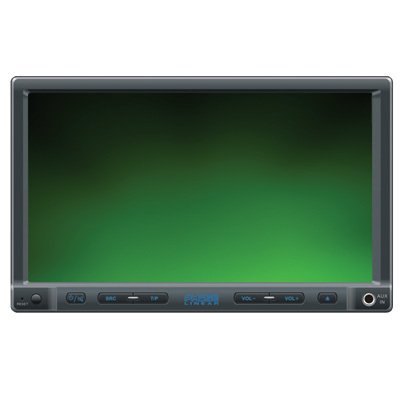 Phase Linear UV8020 MP3/WMA/USB/SD Card/DVD Receiver 4-Inch Screen (Black)