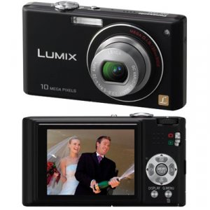 Panasonic Lumix DMC-FX37 Digital Camera - Black