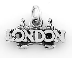 STERLING SILVER LONDON BRIDGE IN CITY OF LONDON CHARM