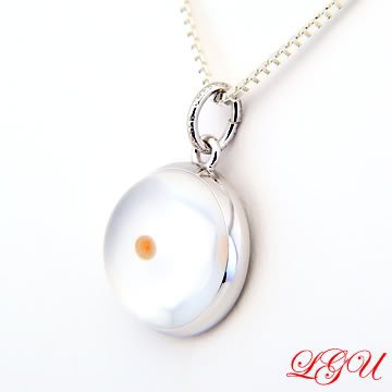 STERLING SILVER CHRISTIAN MUSTARD SEED FAITH VERSE WITH 18" BOX CHAIN NECKLACE