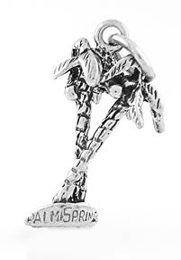 STERLING SILVER PALM SPRINGS, CALIFORNIA CHARM/PENDANT