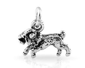STERLING SILVER SMALL RAM CHARM