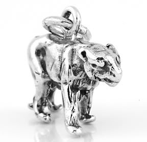 STERLING SILVER 3D PANTHER CHARM/PENDANT