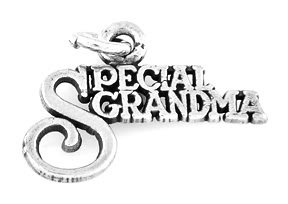 STERLING SILVER SPECIAL GRANDMA CHARM/ PENDANT