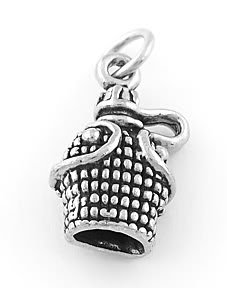 STERLING SILVER CANTEEN CHARM/PENDANT