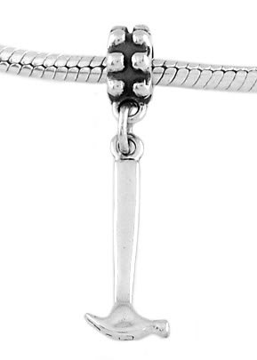 STERLING SILVER DANGLE TOOL - HAMMER EUROPEAN BEAD