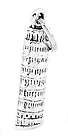 STERLING SILVER ITALY LEANING TOWER OF PISA CHARM