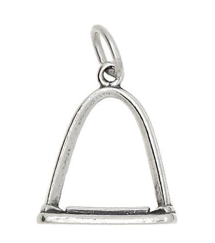 STERLING SILVER ST. LOUIS, GATEWAY ARCH CHARM/PENDANT