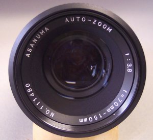 Pentax Asanuma 70-150mm 1: 3.8 Auto Zoom Lens with Case