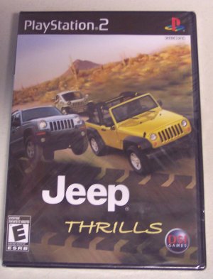 PS2 Jeep Thrills by Zoo Games Factory Sealed PlayStation 2