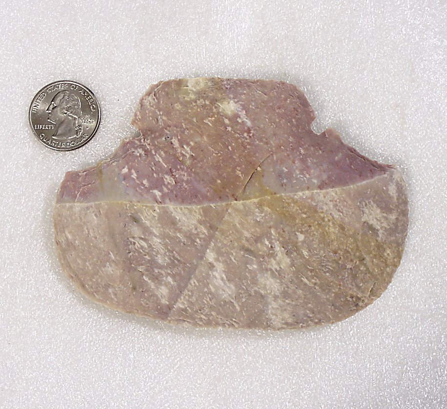 Ulu Stone Knife Hand Axe Professionally Hand Knapped UL14