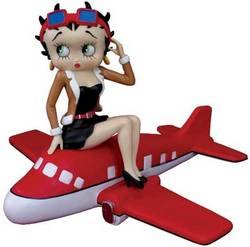 Betty Boop Airplane Figure