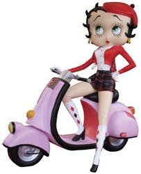 Betty Boop Scooter Figure