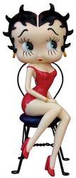 Betty Boop Sitting In Chair Figure