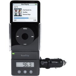 RoadTrip FM Transmitter and Car Charger for iPod