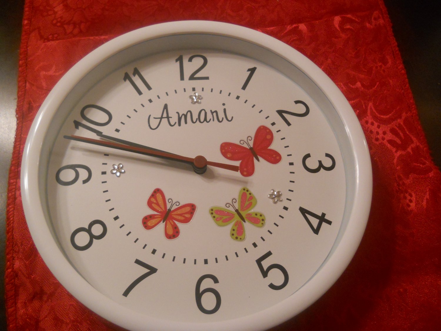 The Butterfly designer clock3