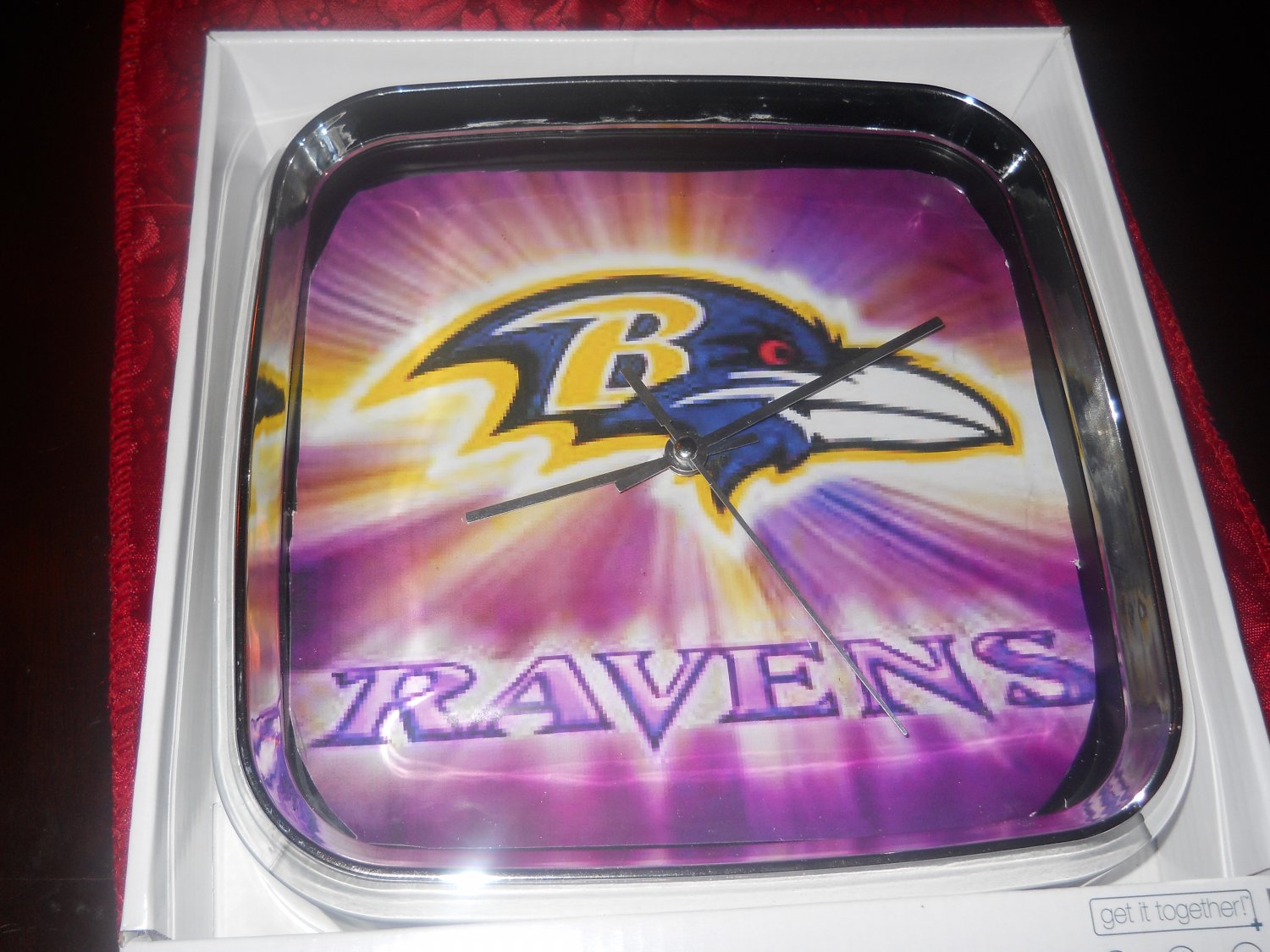 The popular ravens clock