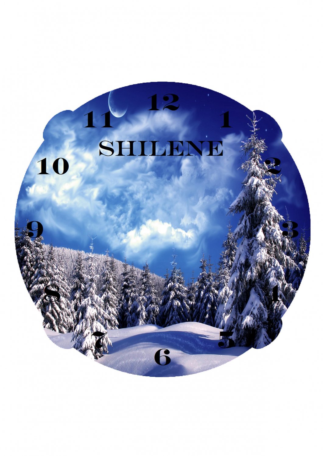 The Winter Wonderland Clock