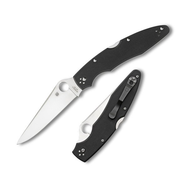 Spyderco Police 3, G-10 Handle, Plain C07GP3