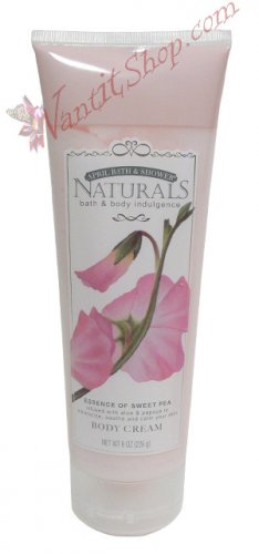 Bath & Body Indulgence BODY CREAM Essence of Sweet Pea 8fl oz (226 g)