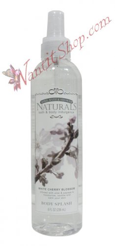 Bath & Body Indulgence BODY SPLASH White Cherry Blossom 8fl oz (236 mL)