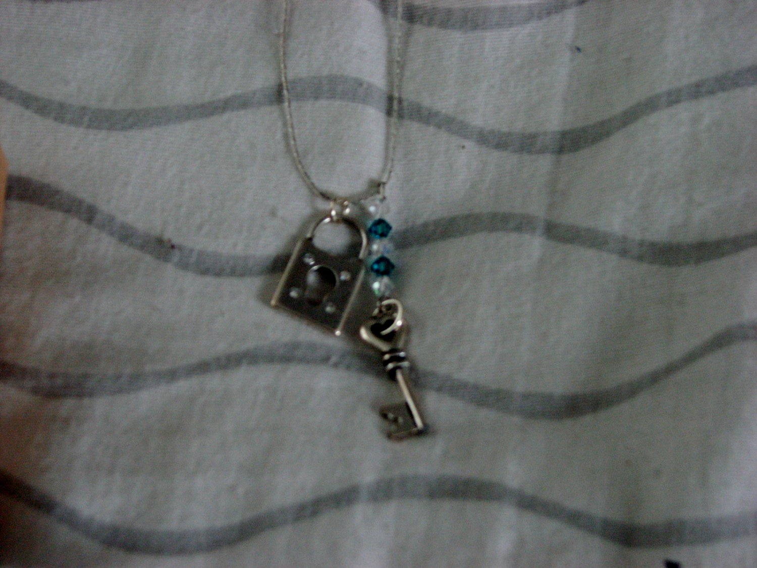 Lock and Key Necklace