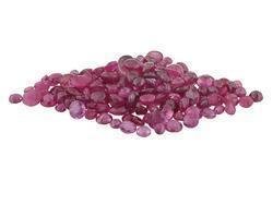 100 RUBIES ROUND CUT GEMSTONE PARCEL 1-2.5mm - FREE SHIPPING