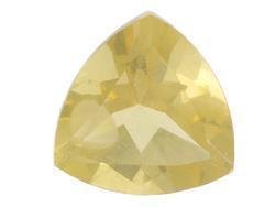 MEXICAN FIRE OPAL GOLDEN YELLOW TRILLION CUT GEMSTONE 3mm - FREE SHIPPING