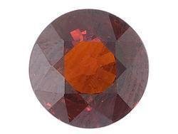 RED GARNET ROUND CUT GEMSTONE 5mm - FREE SHIPPING