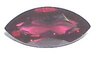 RHODOLITE GARNET MARQUISE CUT GEMSTONE 4x2mm - FREE SHIPPING