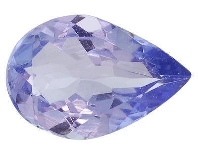 BLUE TANZANITE PEAR SHAPE GEMSTONE 3x2mm - FREE SHIPPING