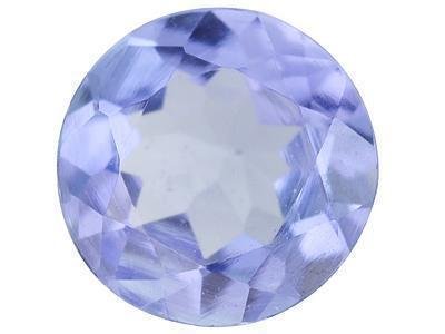 BLUE TANZANITE ROUND CUT GEMSTONE 2.5mm - FREE SHIPPING