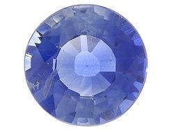 BLUE SAPPHIRE ROUND CUT GEMSTONE 3mm - FREE SHIPPING
