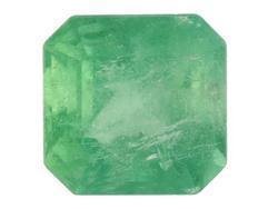EMERALD SQUARE CUT GEMSTONE 3mm - FREE SHIPPING