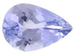 BLUE TANZANITE PEAR SHAPE GEMSTONE 4x3mm - FREE SHIPPING