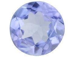 BLUE TANZANITE ROUND CUT GEMSTONE 2.5mm - FREE SHIPPING