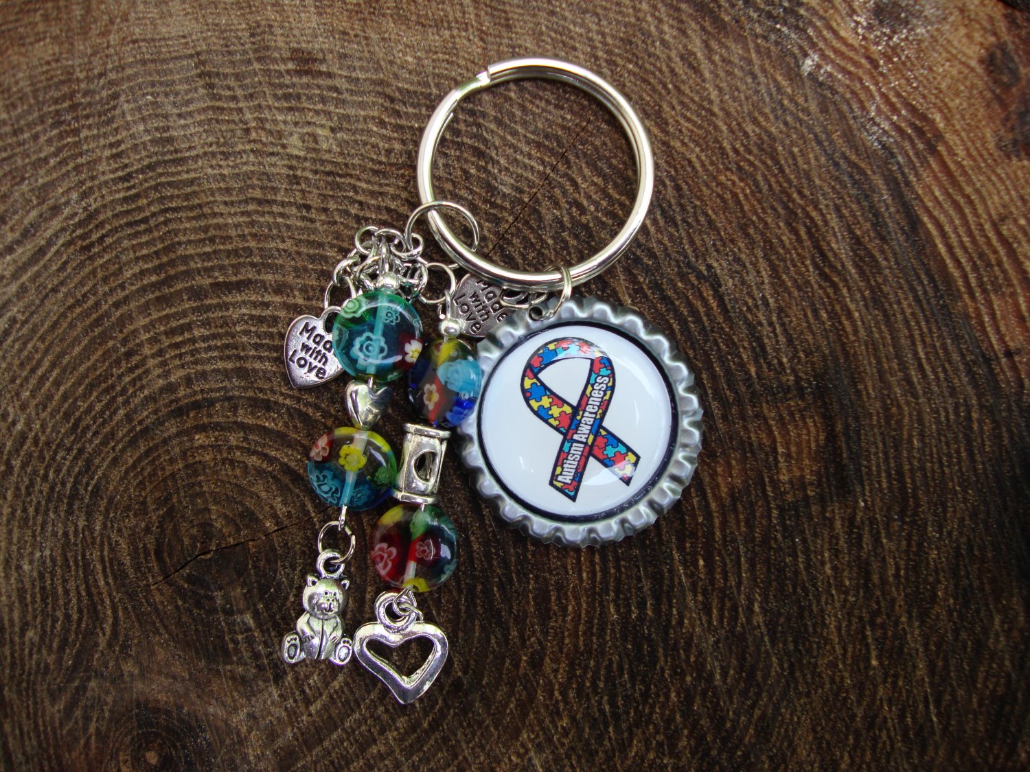 Austism Key Chain