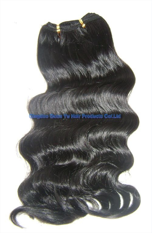 18" body wave Chinese human hair weft