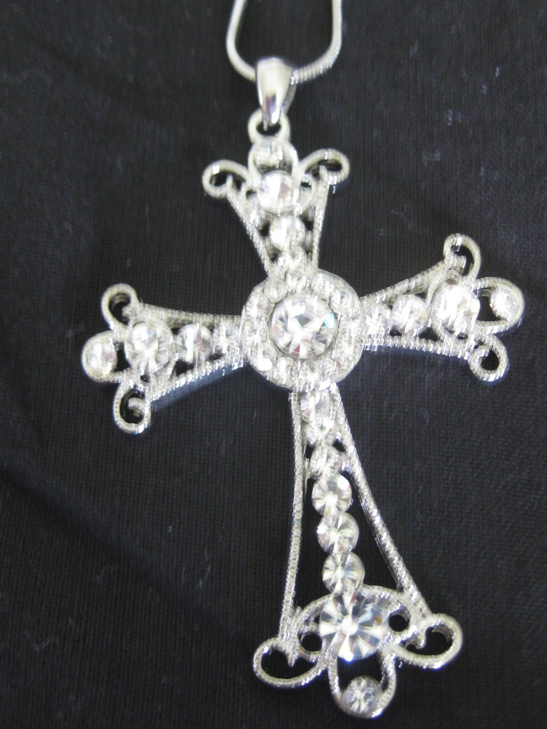 Austrian Crystal cross set