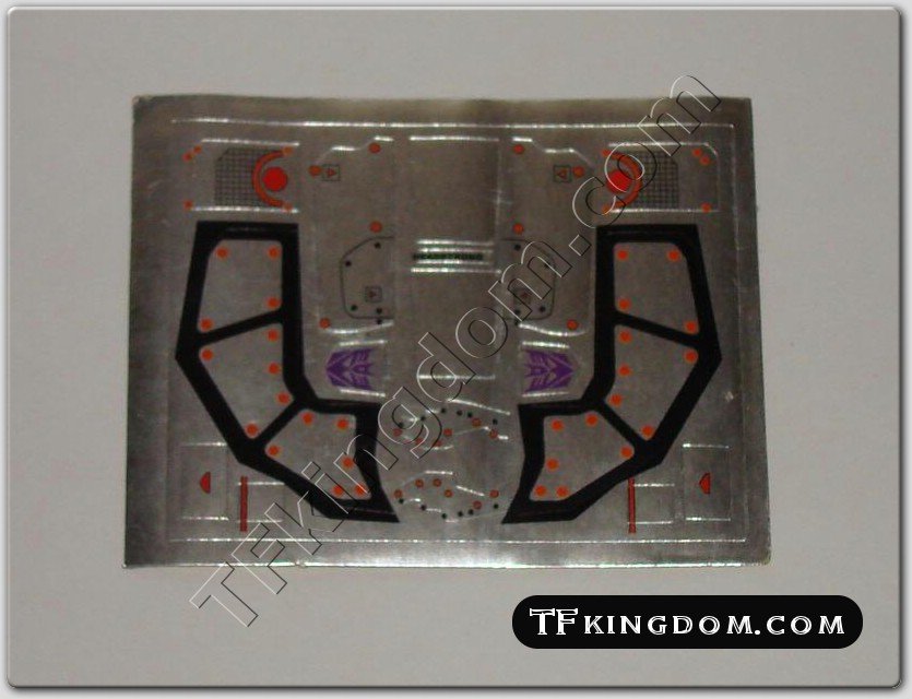 Transformers G1 Headstrong Sticker Decal Sheet