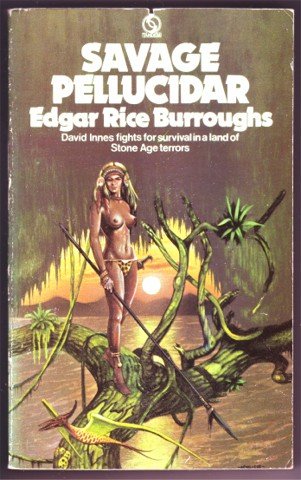 SAVAGE PELLUCIDAR EDGAR RICE BURROUGHS PB 1974