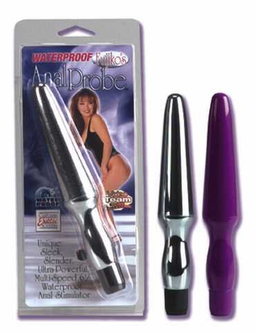 Waterproof anal probe