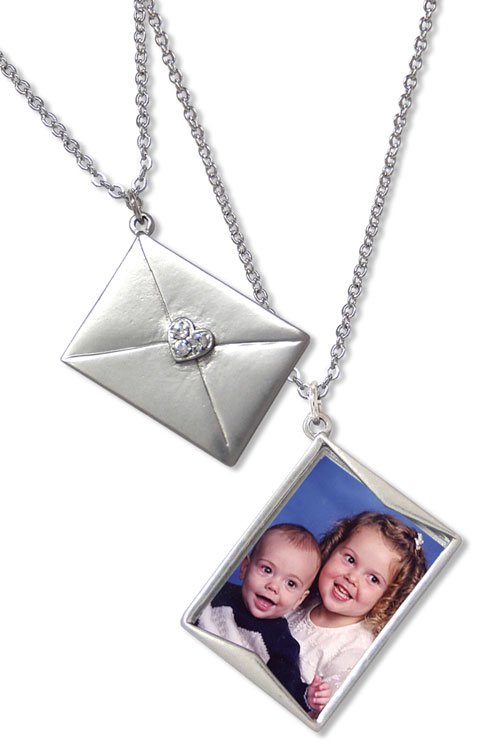 Photo Necklace, Sent With Love