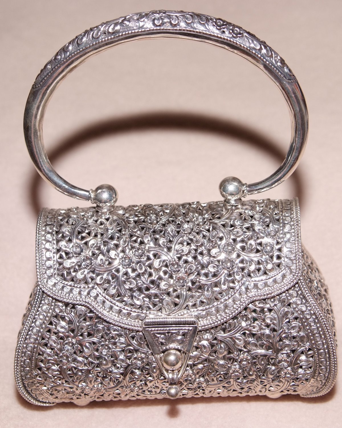 Silver/925 Sterling Silver Purse